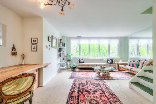 Parkdale House | Cozy 2BR Home with Workspaces, Fireplace and Parking