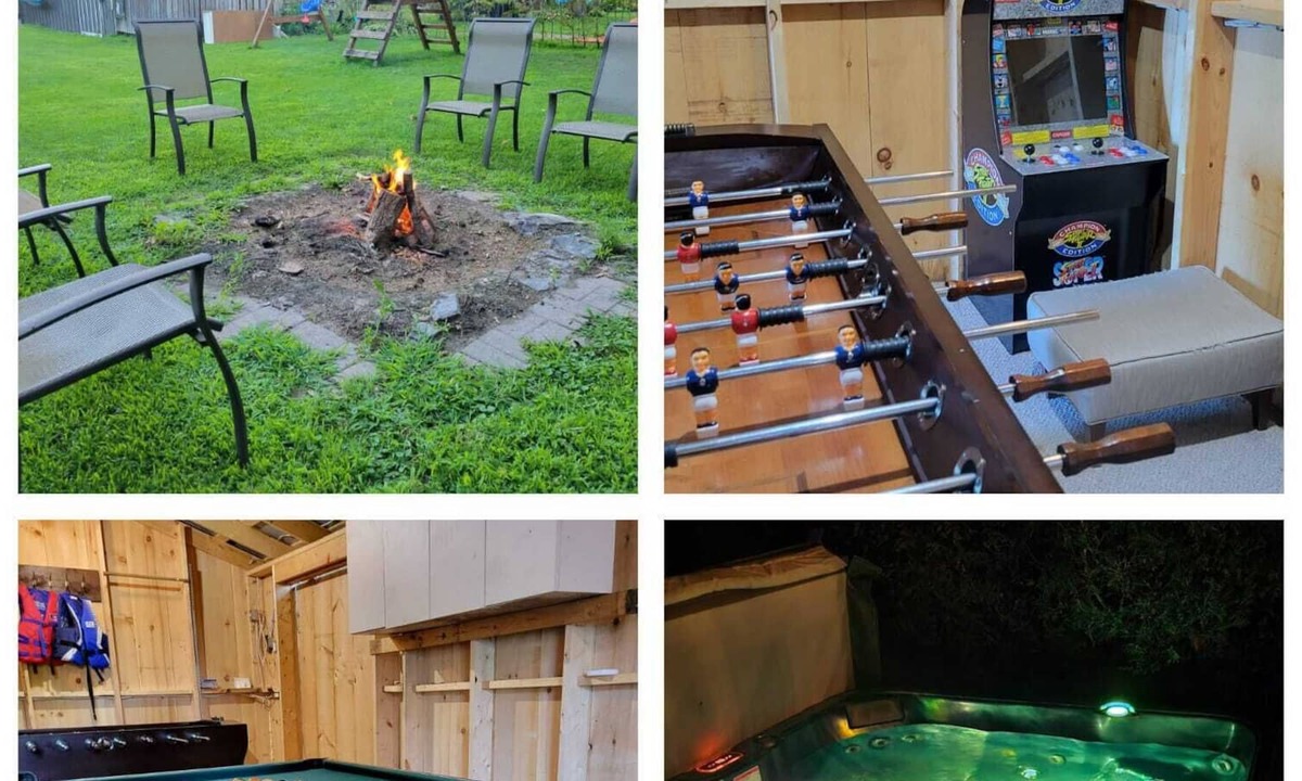 Omemee Cottage | Cozy 3-bedroom cottage with hot tub & gaming room.