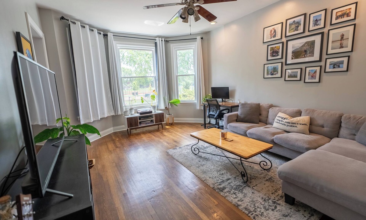 Avondale Apartment | Cozy 3BR Apt w/Park Views, Backyard, & BBQ!