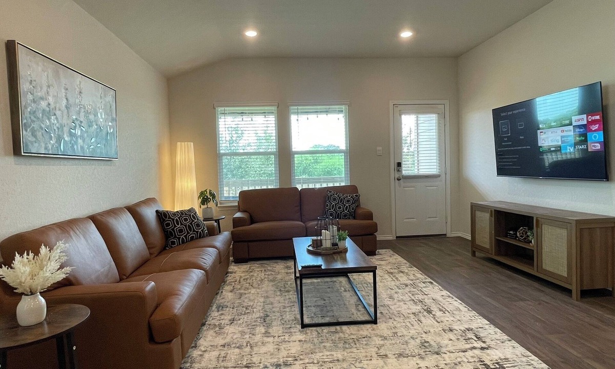San Antonio House | Cozy 3BR Grey Woodpecker Home with 2 Baths and Garage