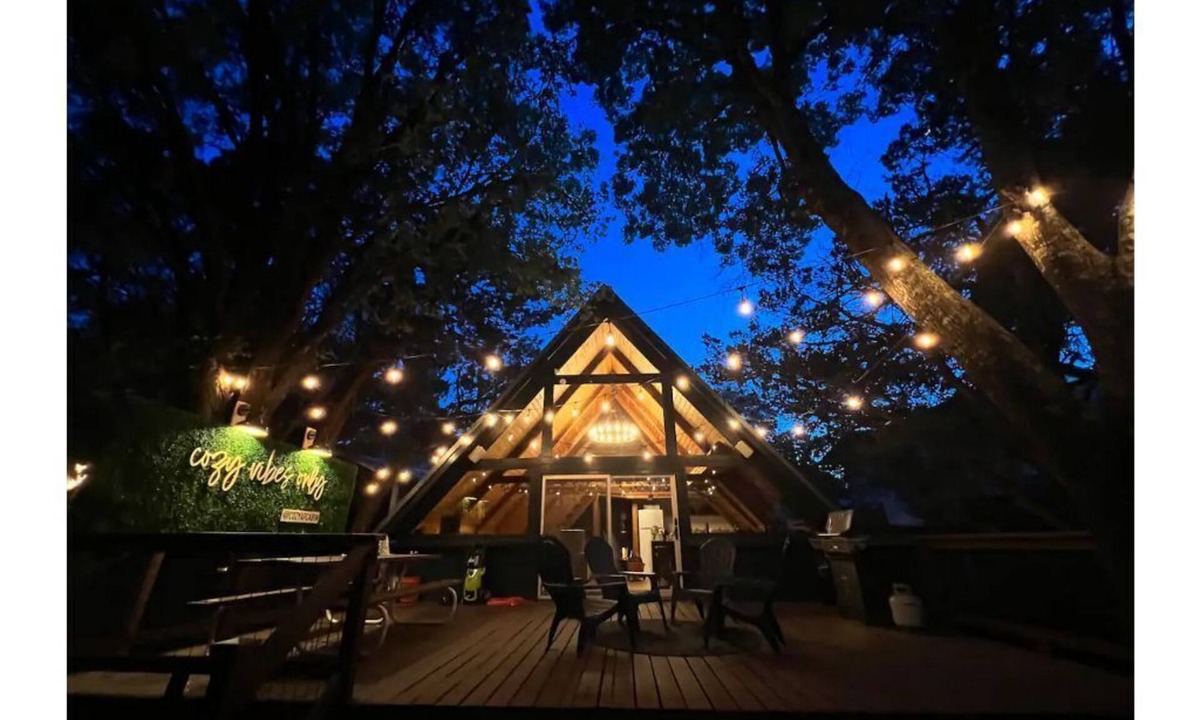 Point Pedernales Cabin | Cozy A-Frame Cabin
