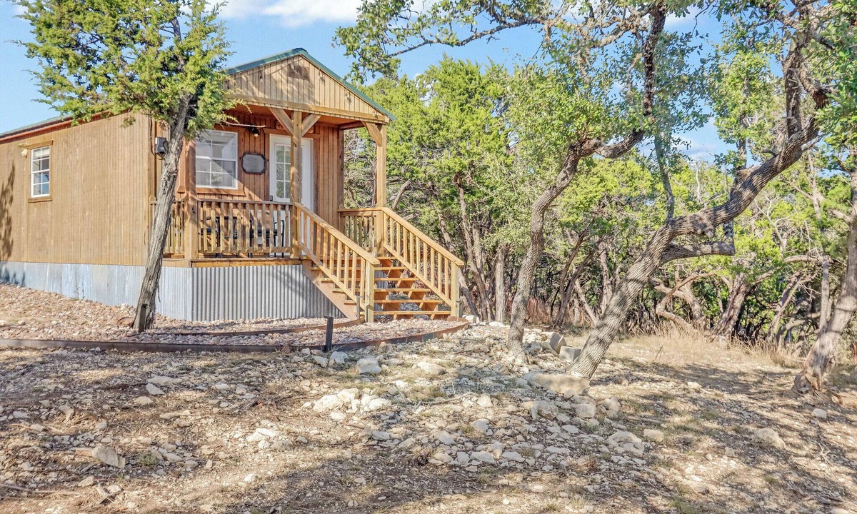 Blanco Cabin | Cozy Blanco Cabin | Hill Country Views, Fire Pit, Porch & Streamlined Comfort
