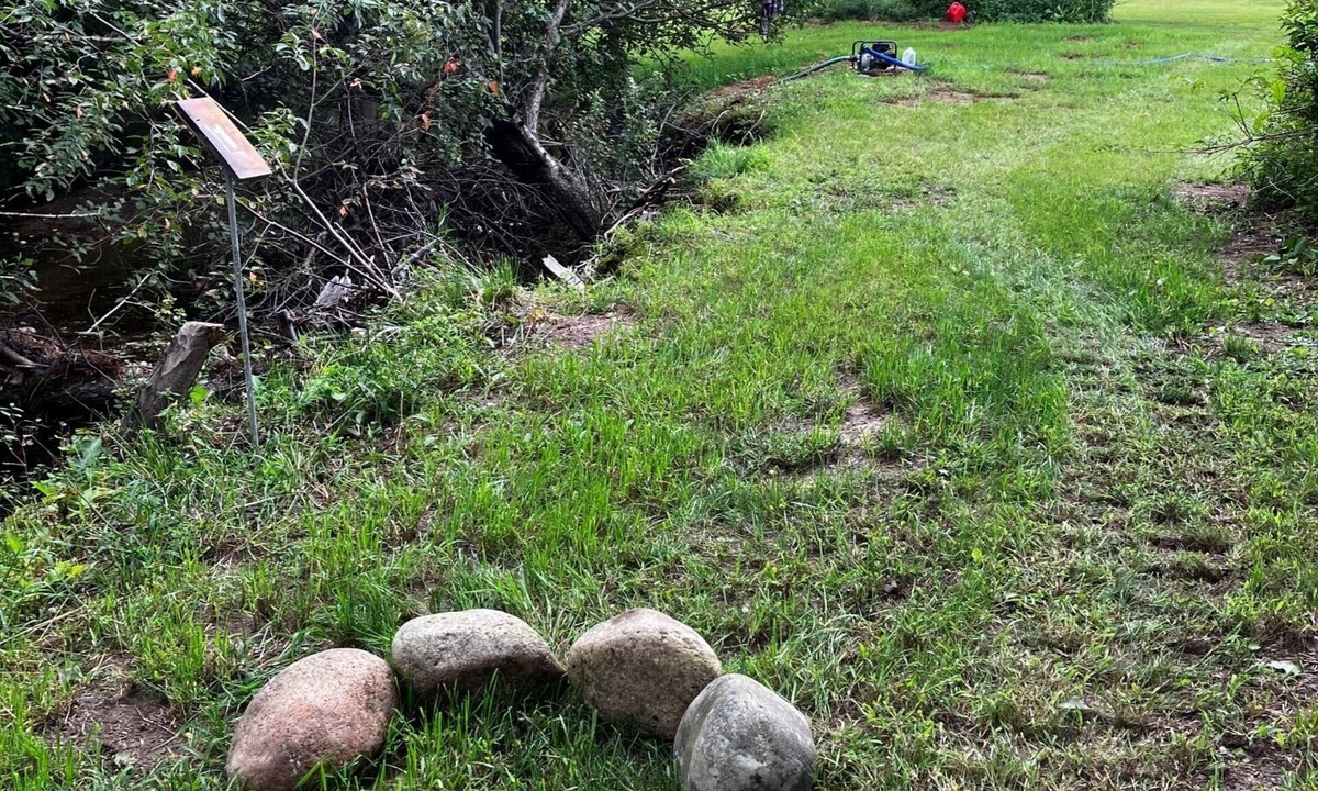 Bartlett RV Rental | Cozy brookside campsite 1