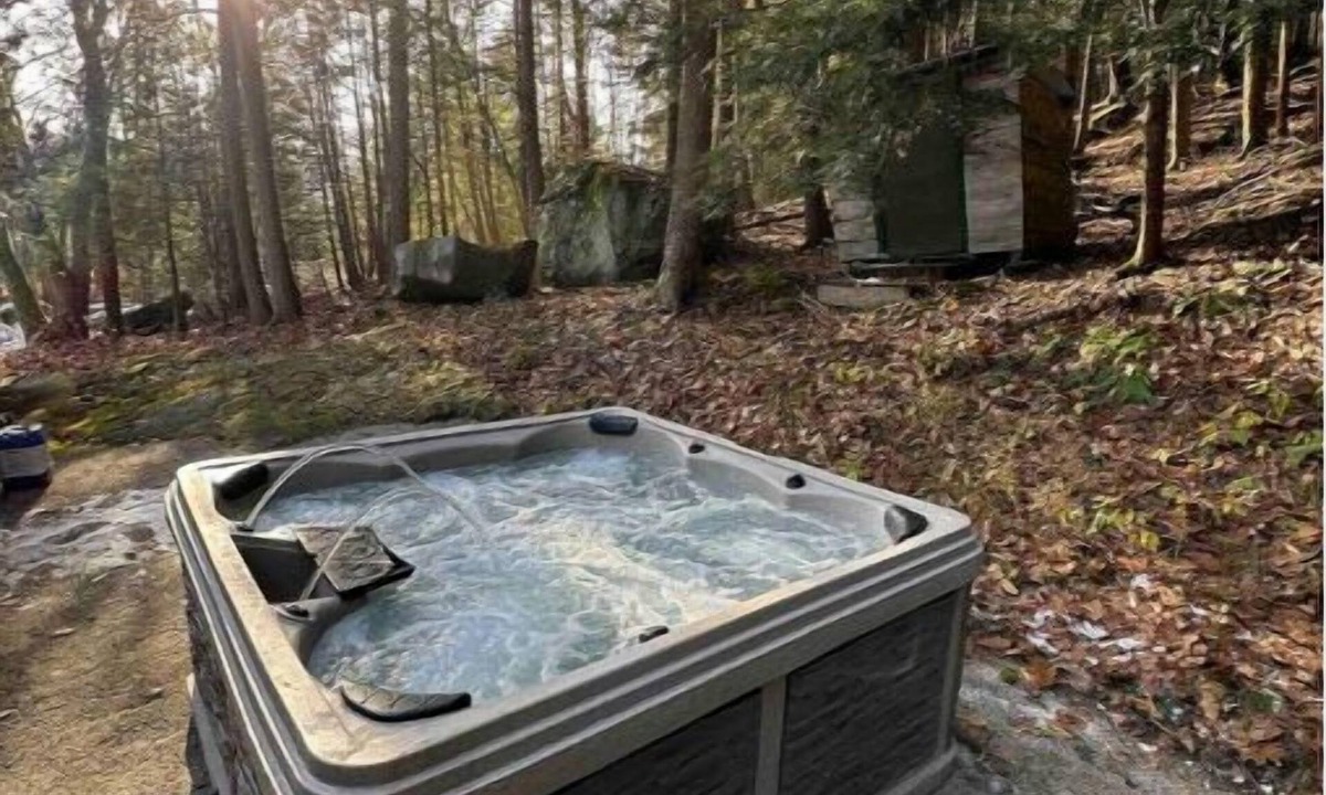 Lake Luzerne Cabin | Cozy Cabin with fire pit hot tub centrally located