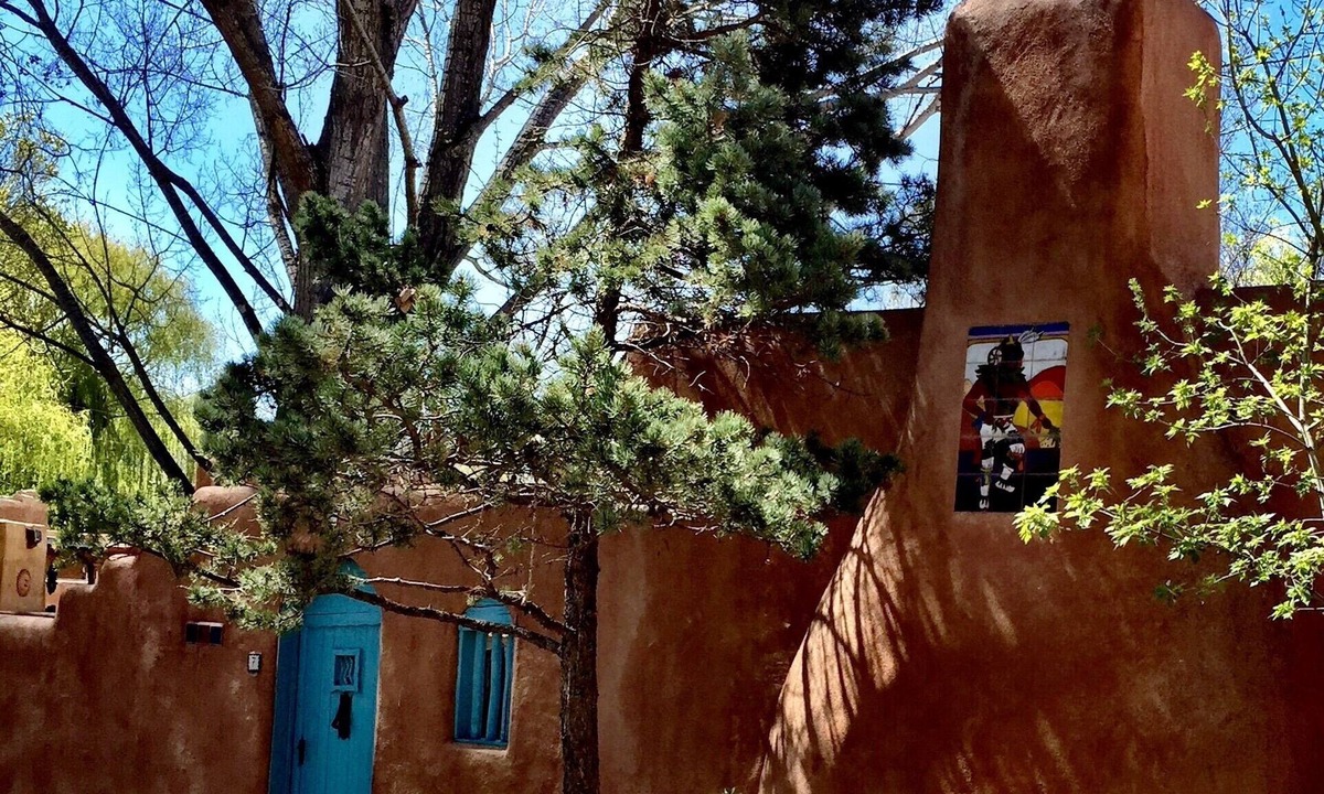 Taos Condo | Cozy Casa Carmelita features a Brilliant Kiva Fireplace, Unique Patio & Hot Tub!