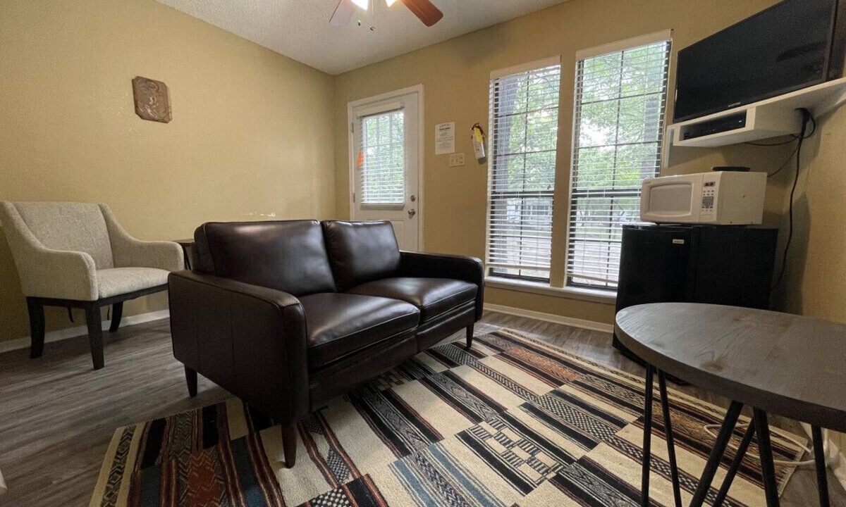 Denison Cabin | Cozy Duplex Style Cabin on Lake Texoma: Cabin 103