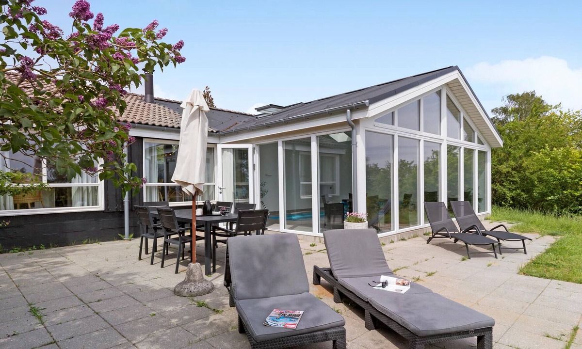 Handrup House | Cozy home in Ebeltoft with sauna