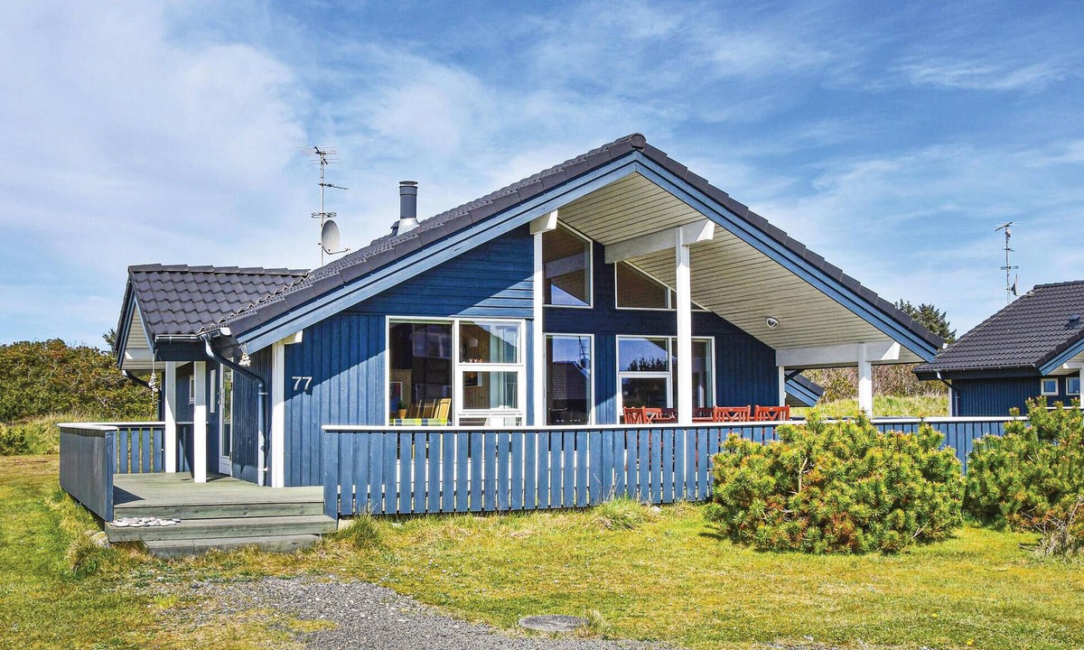 Lodbjerg Hede House | Cozy home in Ringkøbing with sauna