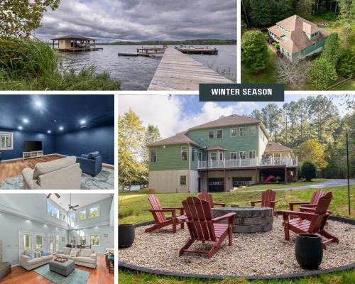 Wise House | Cozy Lake Getaway with Firepit, Lake Access, Theatre