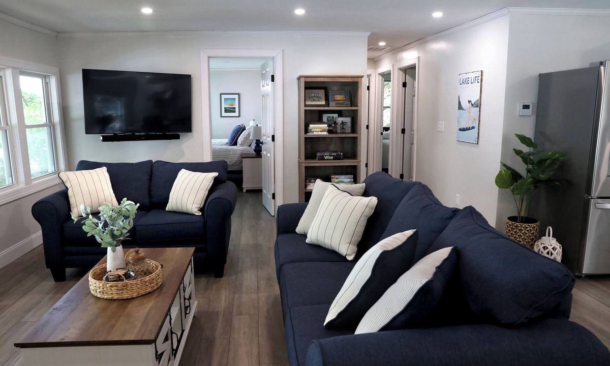 Lamoreaux Landing House | Cozy lakeside home with incredible sunsets