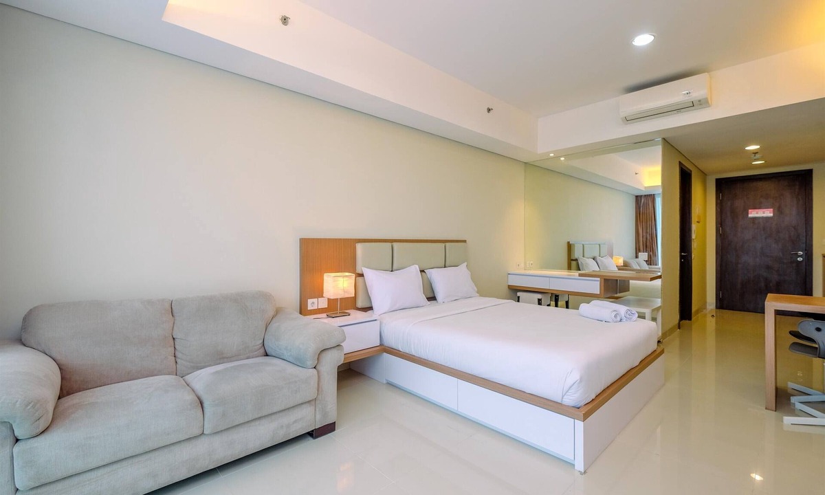 Bangka Apartment | Cozy Living And Spacious Studio At 28Th Floor Kemang Village Apartment