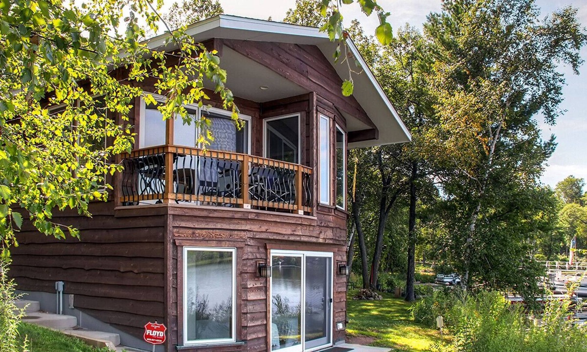 Brainerd Cabin | Cozy Rice Lake Cabin w Balcony, Grill & Views