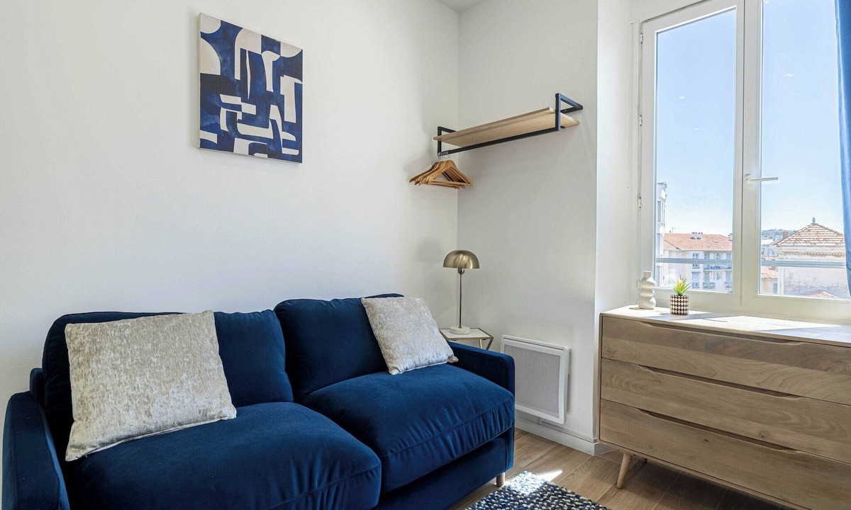 Prado - Republique Apartment | Cozy studio - Cannes center - 2 people