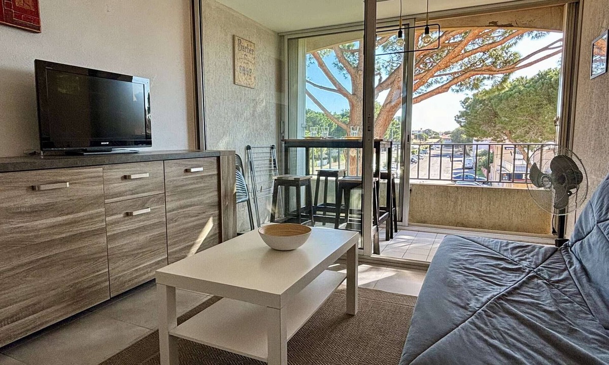 Argeles Plage Apartment | Cozy Studio Near Beach, Pools, and Shops with Parking - Argelès-sur-Mer
