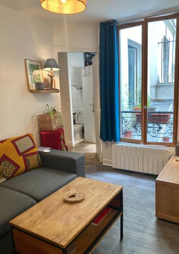Quartier de la Chapelle Apartment | Cozy Studio Paris Montmartre