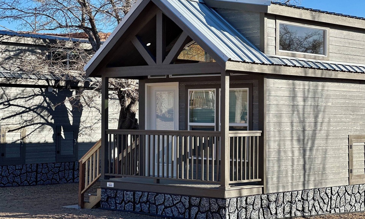 Page Cabin | Cozy Tiny Home with Loft - Sleeps 6 #25C-D