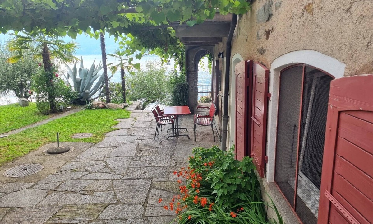 Ranzo Apartment | Cozy vacation paradise with direct lake access and terrace seating area