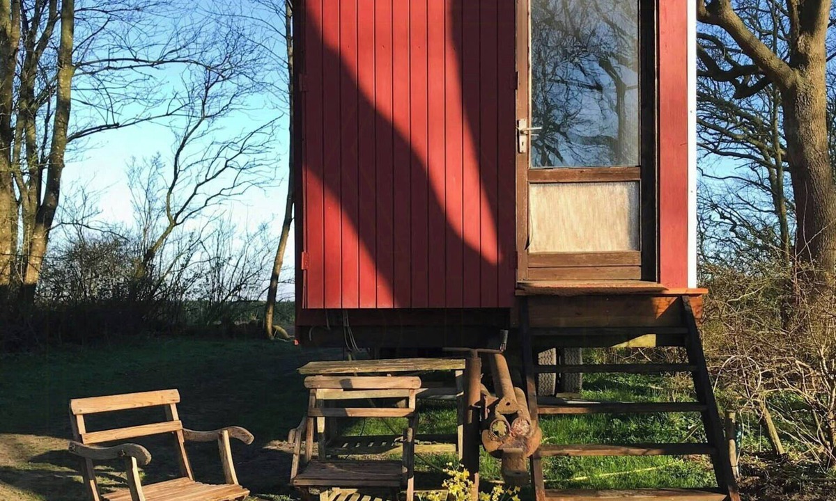 Roslev House | Cozy wagon house with views over the Limfjord