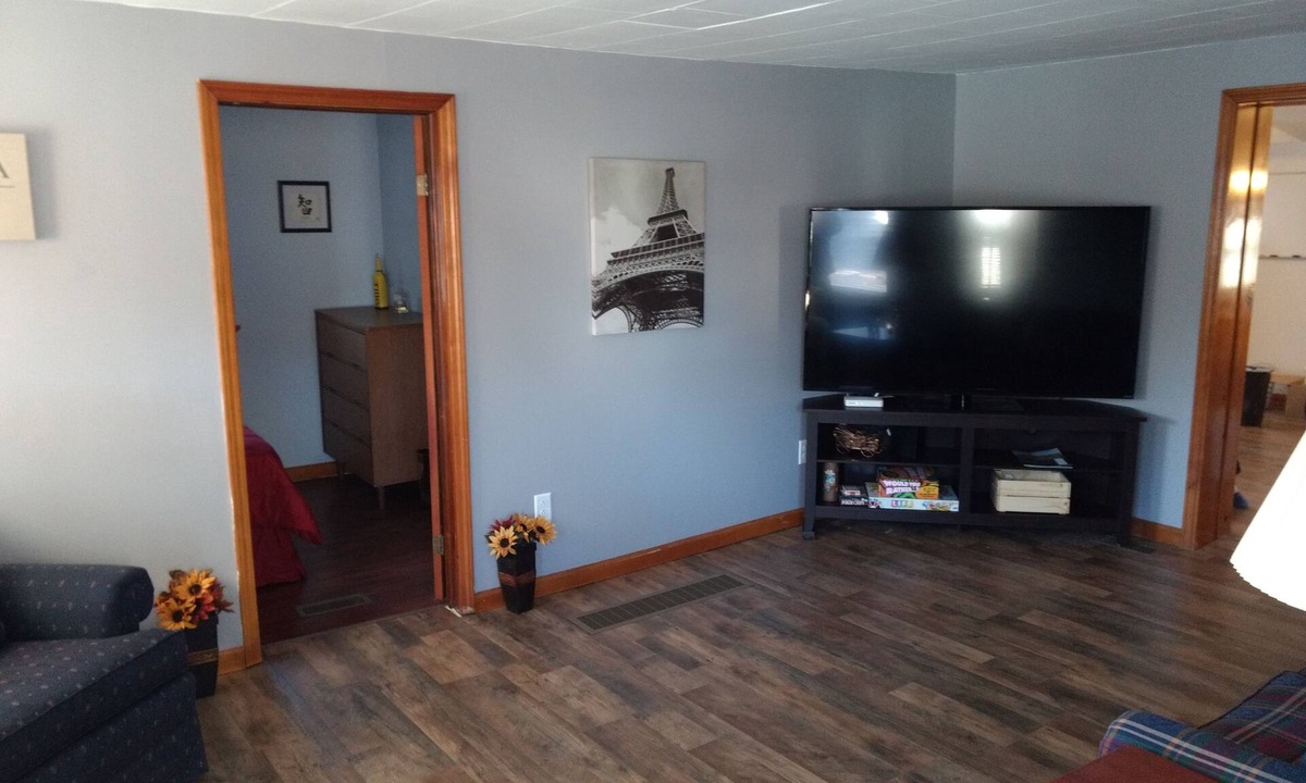 Seneca Falls House | Cozy White House