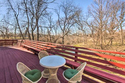 Rohrerstown Apartment | Creek Access and Deck Runningwater Lancaster Gem