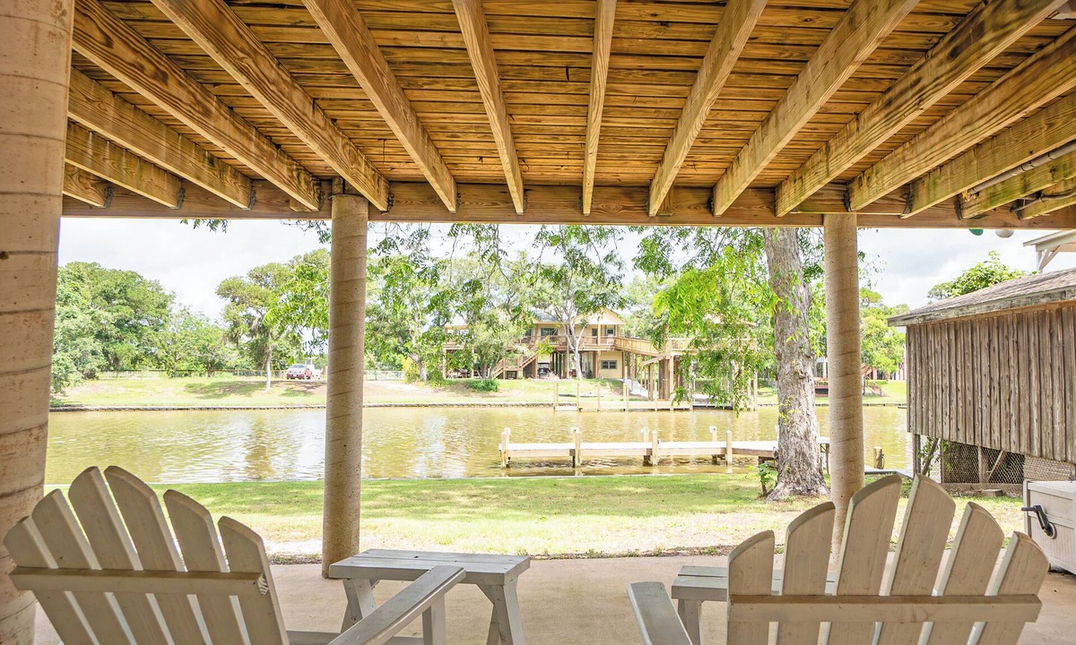 Cedar Lane House | Creek Front Home w/Fishing Pier & Amazing Outdoor Spaces