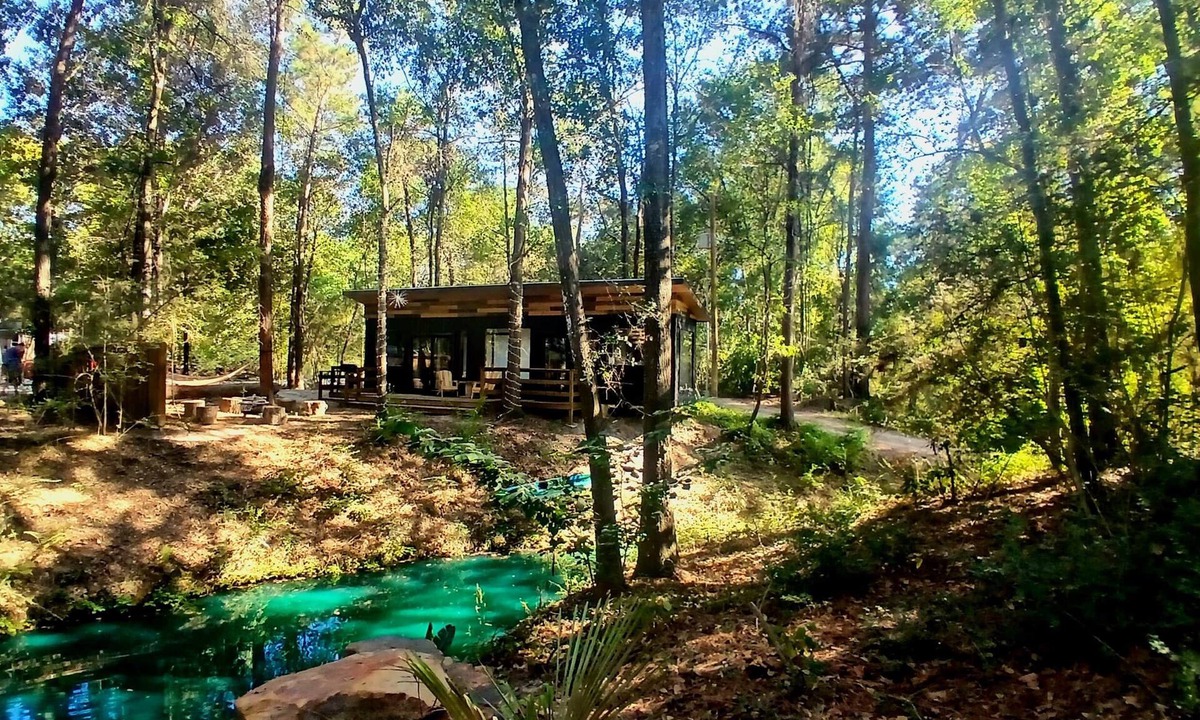 Plantersville House | Creekside Cabin in a Magical Forest