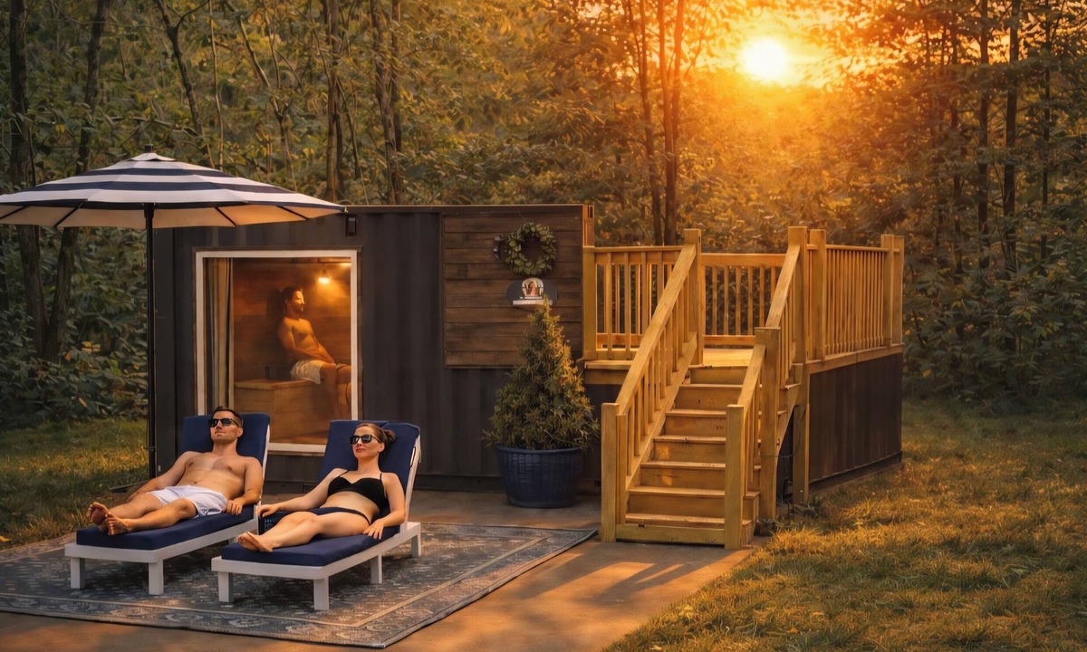 Vein Mountain Cabin | "Creekside Escape| Relaxing Sauna & Nature Retreat".