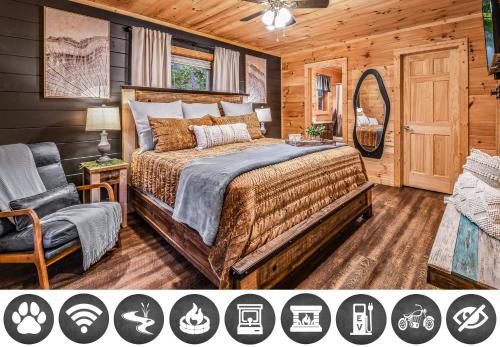 Sevierville House | Creekside on the Bluff cabin