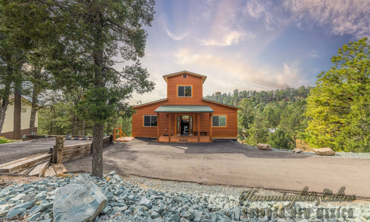 Ruidoso Cabin | Crest View | Ruidoso Panorama Escape w/Deck, Fireplace & Fun