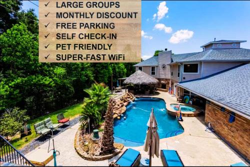 Crosby House | Crosby Backyard Oasis with Weekday Specials!