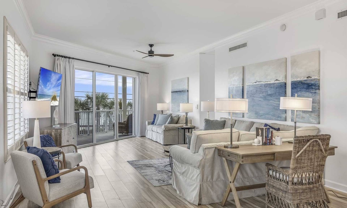 Avalon Beach Estates Condo | Crystal View 202 3 Bedrooms | 3 Baths | Accommodates 12 | Pet Friendly Beach Service