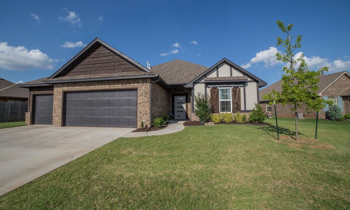 Edmond House | Custom Industrial-Chic Home with Fenced Yard