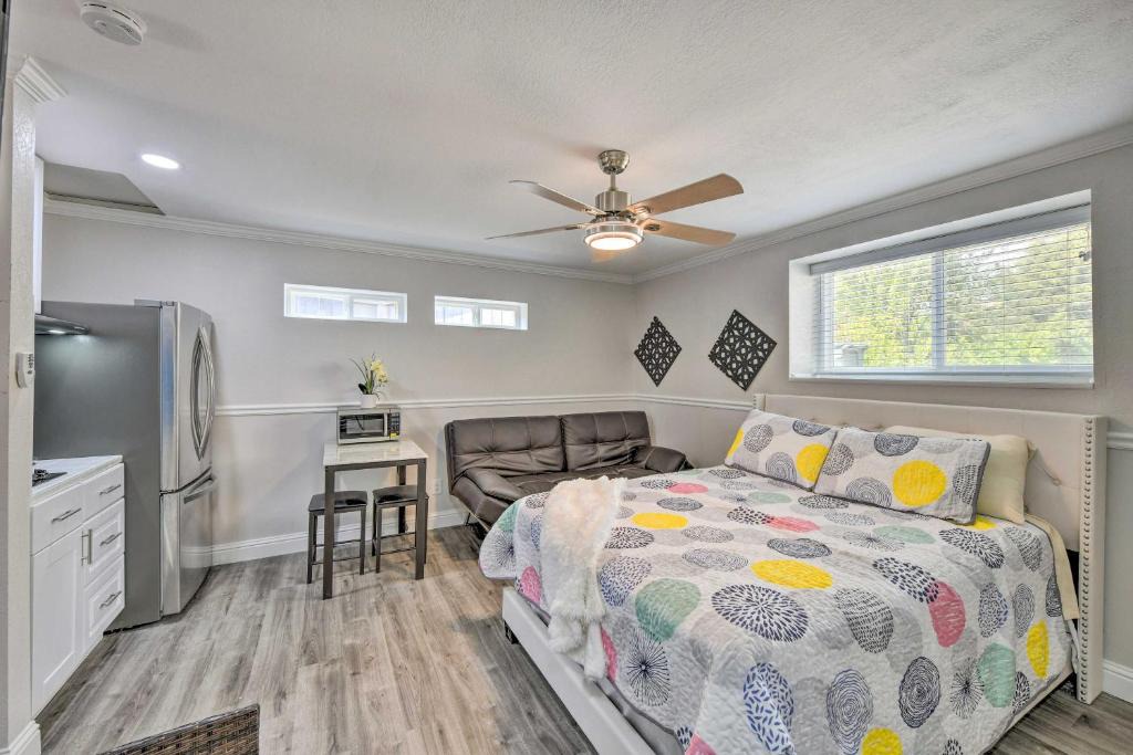 Placerville Apartment | Cute Central Placerville Studio Pet Friendly