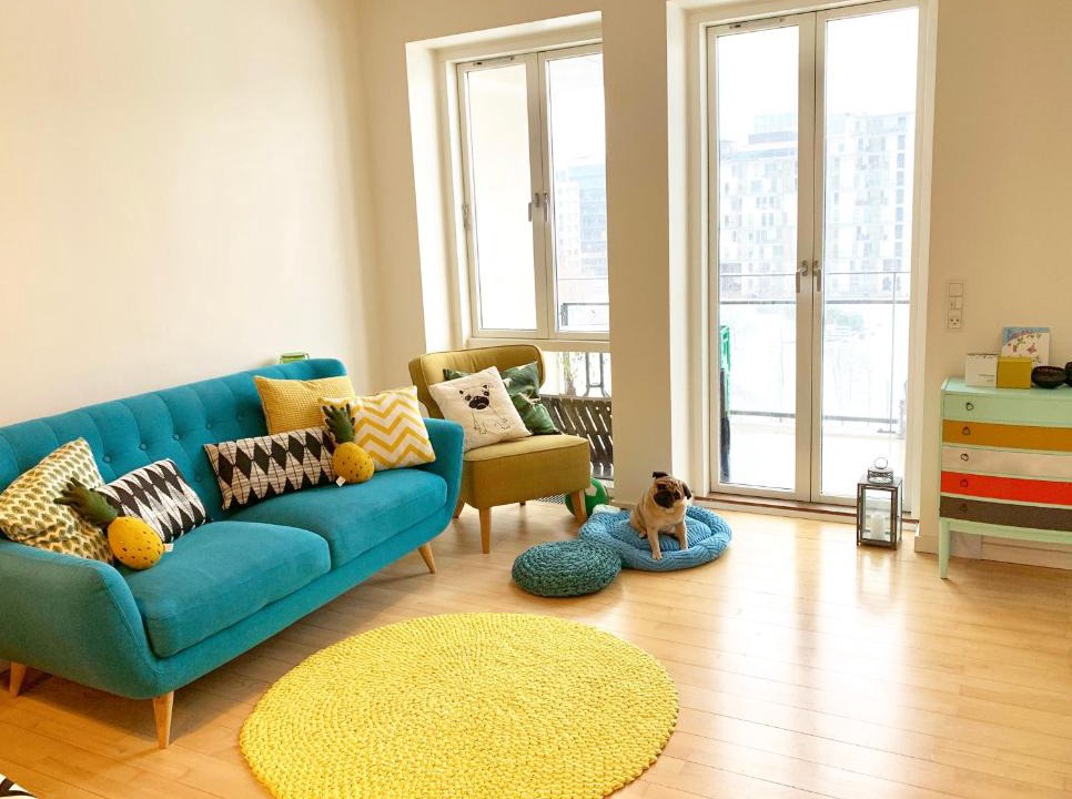 Amager House | Cute Pug Guest Room