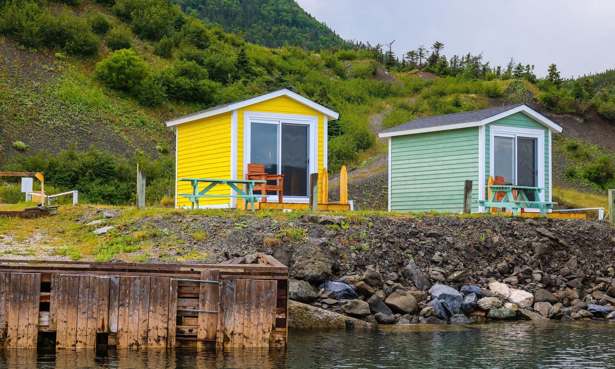 Shoal Brook RV Rental | Cute & Quaint Oceanfront Camping Pods In Gros Morne National Park