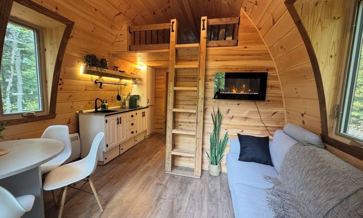 Hebertville Ski Chalet | Dôme des Cimes | Pod moderne perché avec vue imprenable