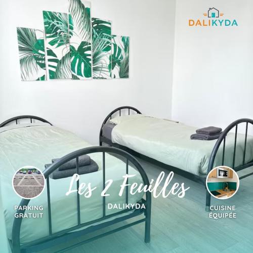Saint-Charles du Port Apartment | Dalikyda - Le 2 Feuilles - 2 Lits - wifi - cuisine
