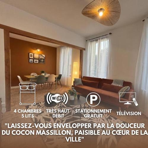 Sainte Marie - Saint Leon Apartment | Dalikyda - Le cocon Massillon - central - Elegant