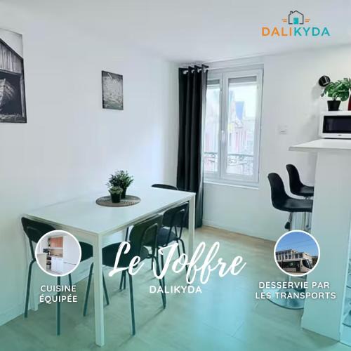 Cote Ouest Ormeaux Apartment | Dalikyda - Le Joffre - Centre ville - Proche Gare