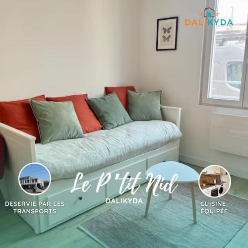 Saint-Charles du Port Apartment | Dalikyda Le Ptit Nid Stationnement Gratuit