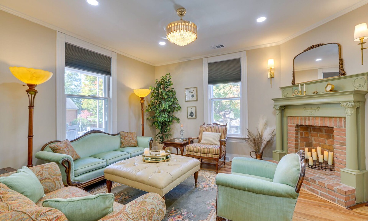 Danville House | Danville Retreat w/Hot Tub & Cozy Fireplace!