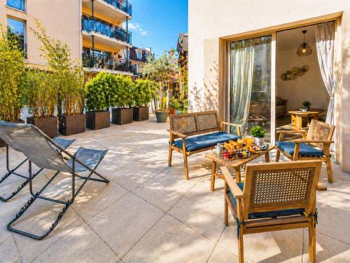 Deauville City Centre Apartment | Deauville 2 Chambres Terrasse, Parking à 200m de Place Morny