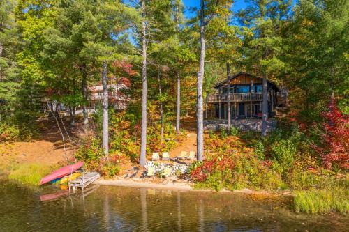 Lake Arrowhead House | Deck & Fire Pit: Near ATV trails in Gaylord