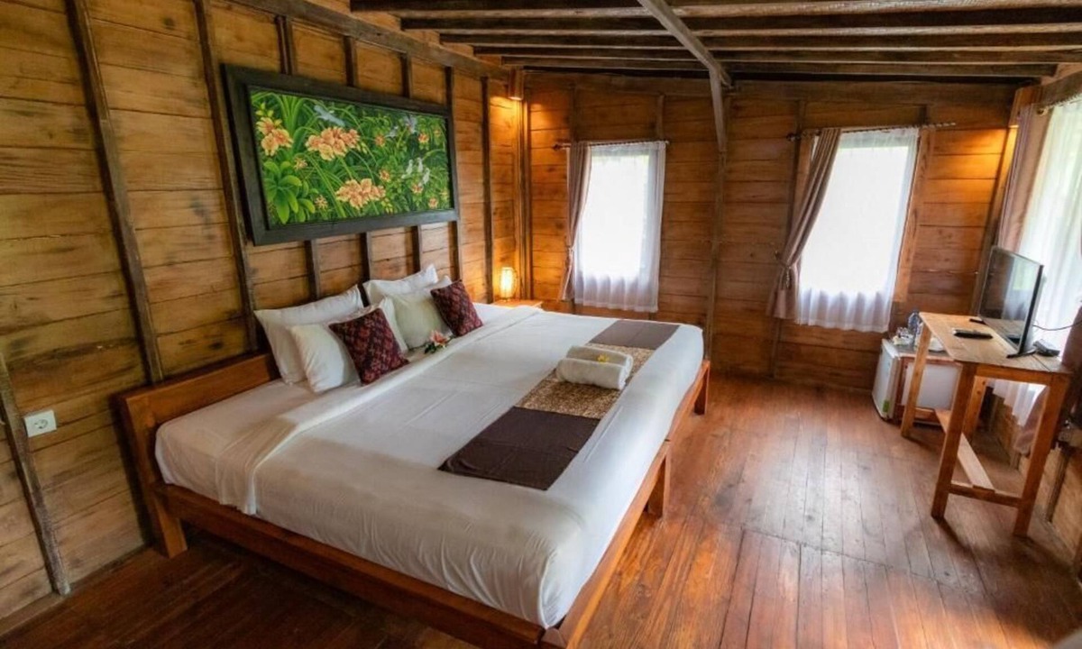 Melayang House | deluxe double or twin room with balcony