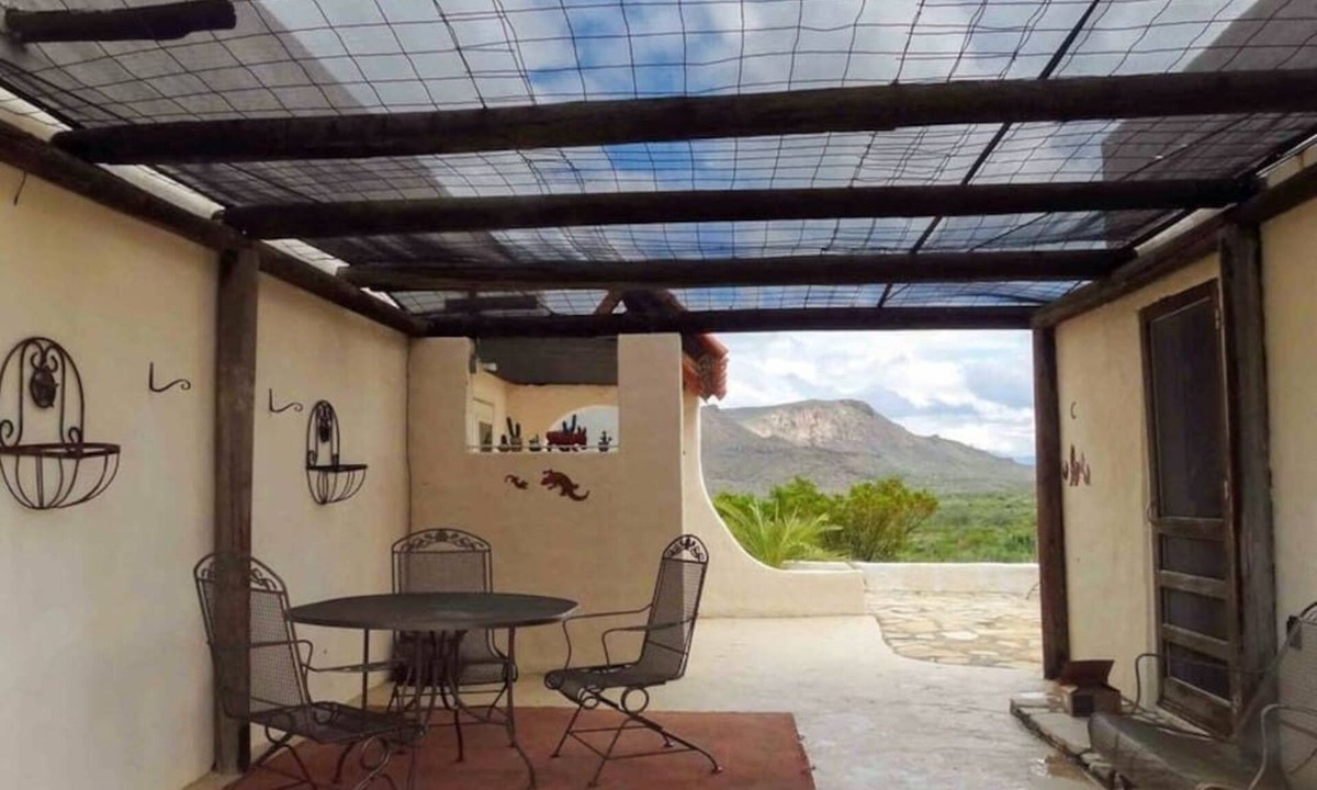 Brewster County House | Desert Aura: Southwest Adobe & Detached Guesthouse