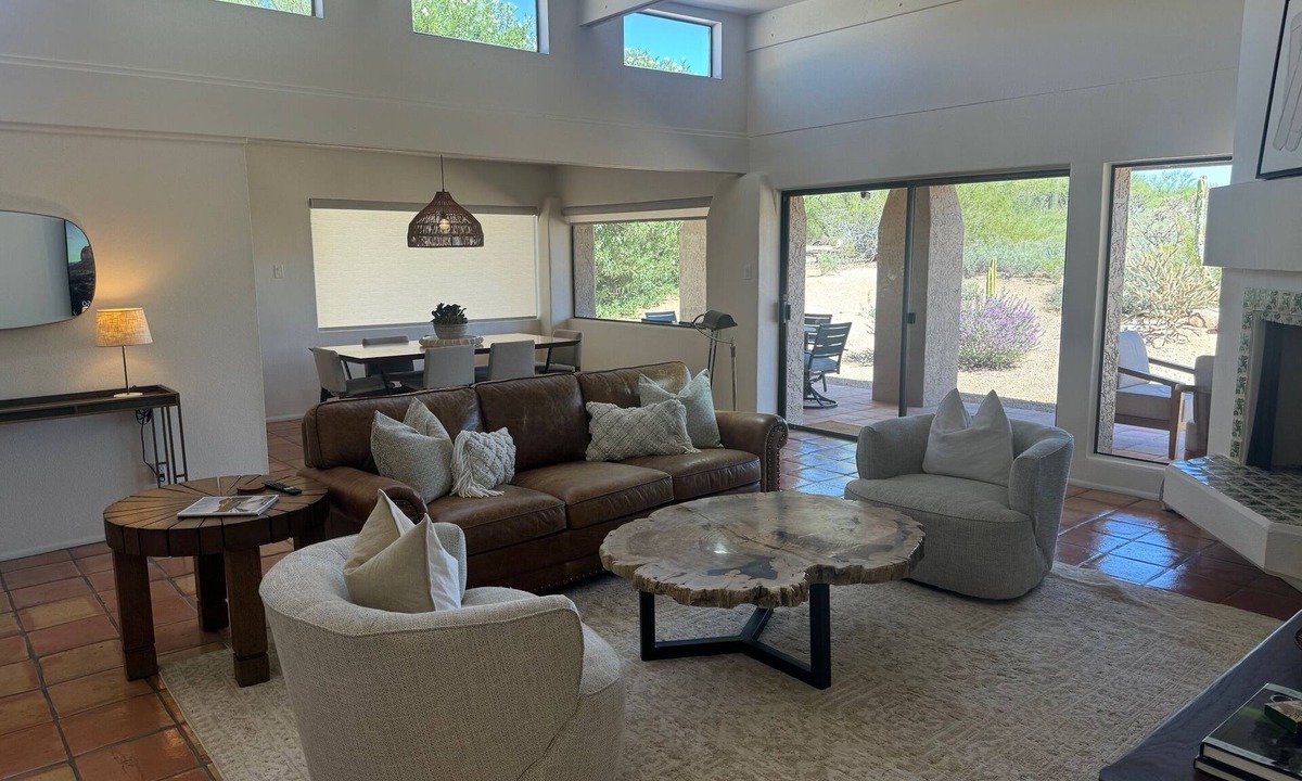 Scottsdale Villa | Desert Golf Living in The Boulders fully Furnished
