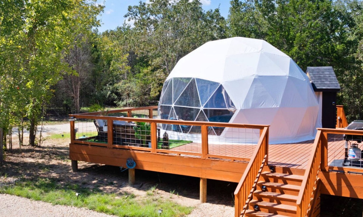 Paige Cabin | Desert Rose-Luxury Glamping