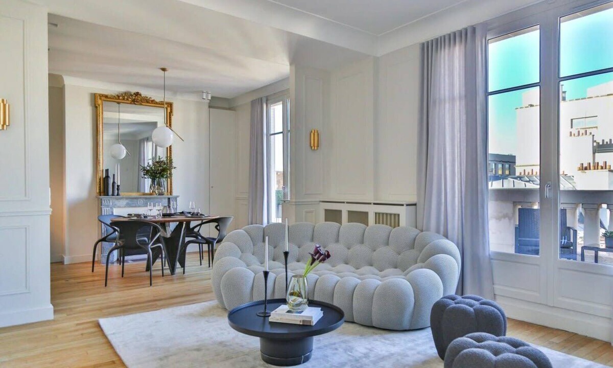 Passy Apartment | Design Passy Terrace | 2 Bedroom Apt with Balcony in Paris