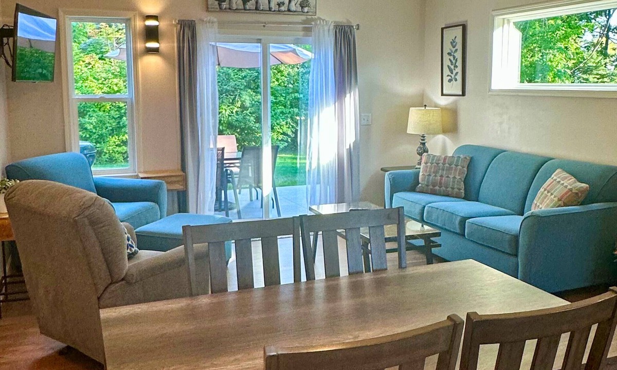 Cadillac Cottage | Destination Leisure – Cottage A, 2BRnNext to Mitchell State Park Campground