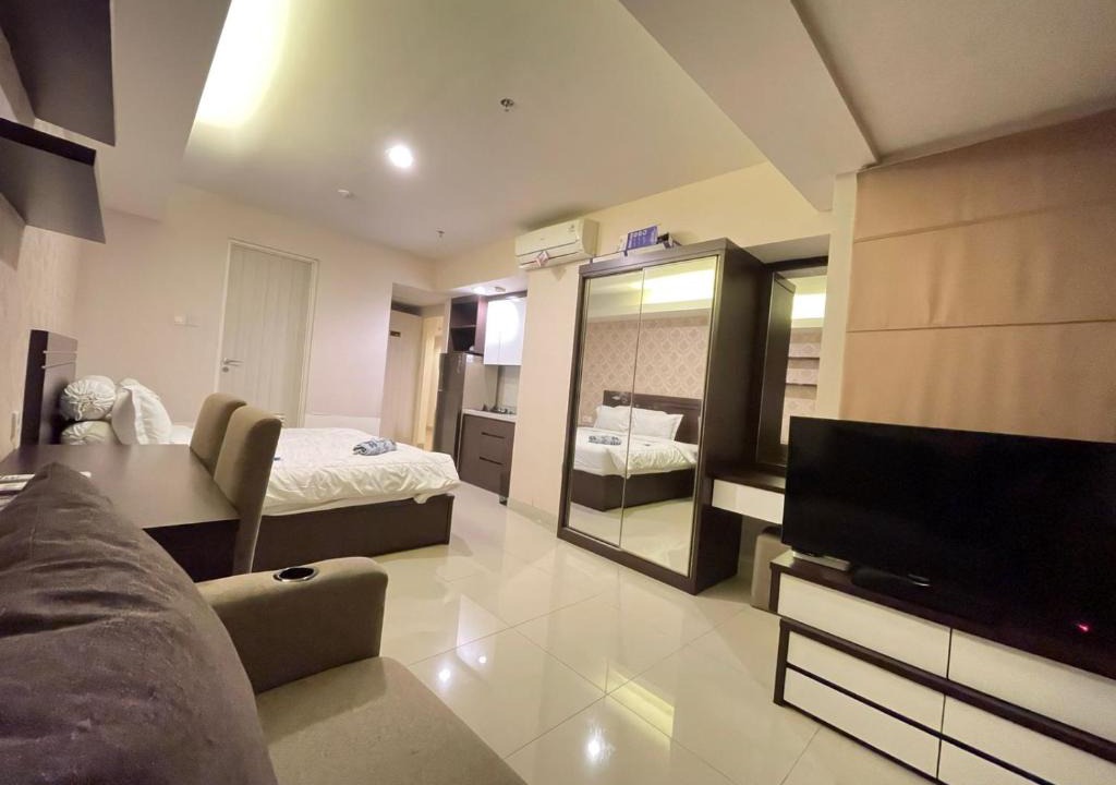Pekayon Jaya Apartment | DISEWAKAN 1 UNIT 1BR INCLUDE SOFA BED WiFi Youtube Netflix